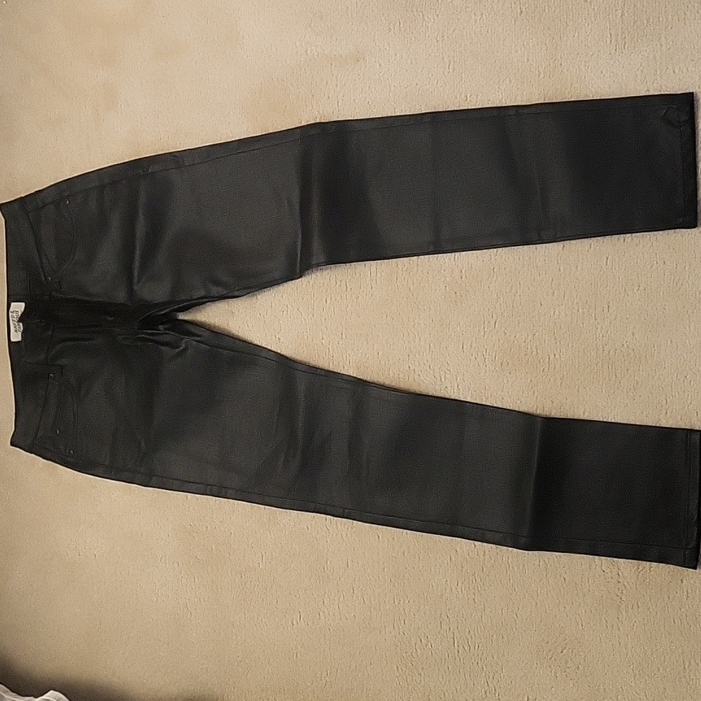 Naked and Famous Waxed jeans